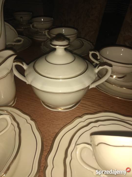 Serwis do Herbatki 9 osób Hackefors Szwecja Gdańsk