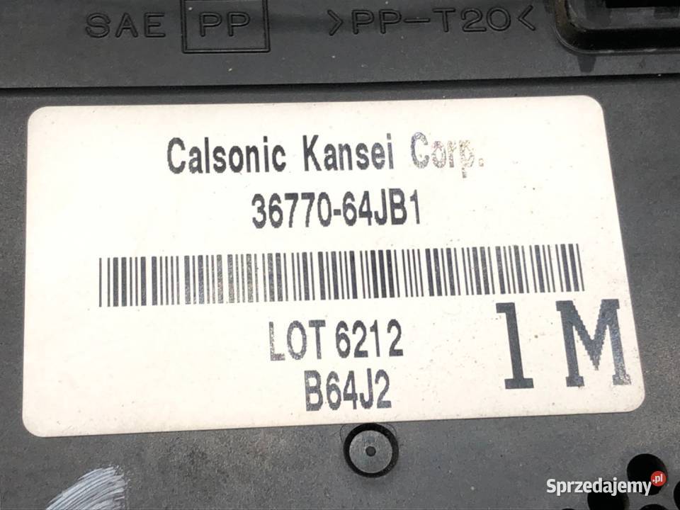 MODUŁ KOMFORTU SUZUKI GRAND VITARA II 3677064JB1 Zestawy naprawcze