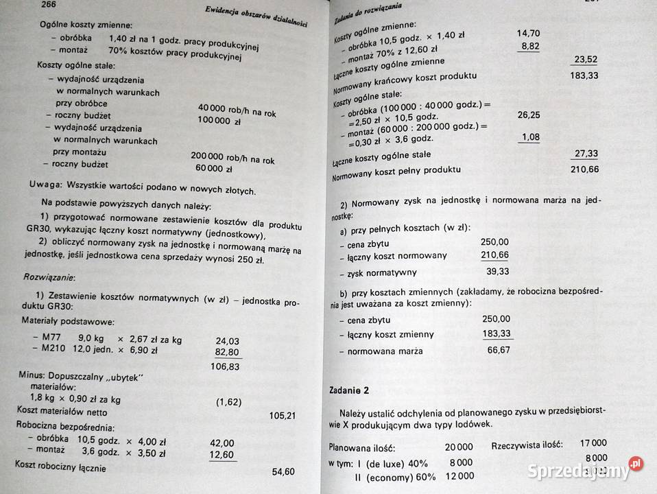 Rachunkowość zarządcza Gabrusewicz Wiktor Chełm sprzedam