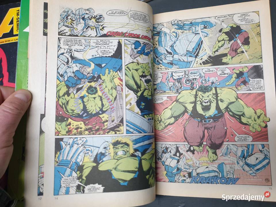 Mega Marvel 1 6 1995 The Incredible Hulk TMSemic Polskie sprzedam