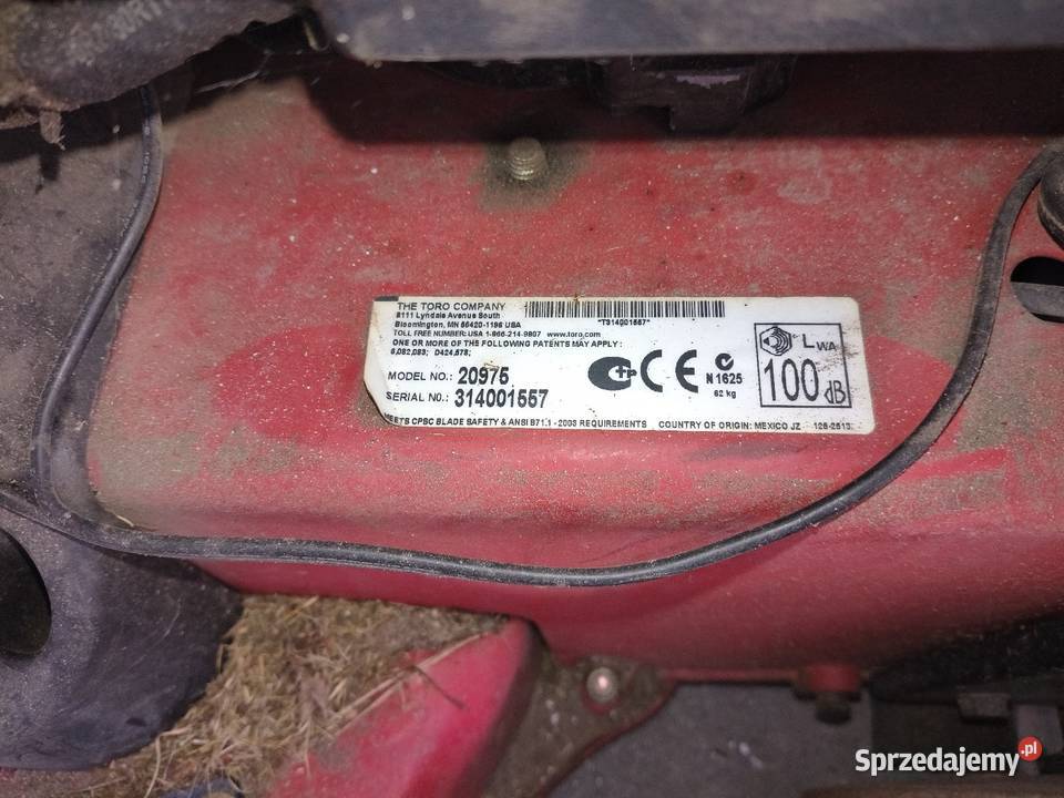 Kosiarka Toro Dual Force76 profesjonalna honda