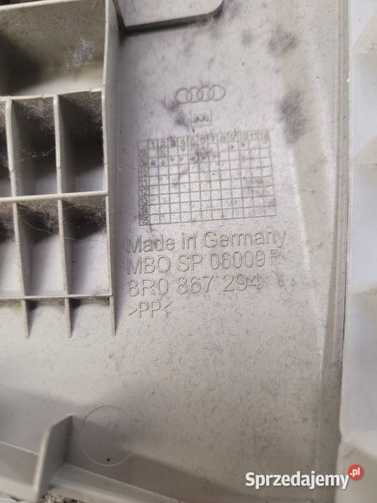 OSŁONA SŁUPKA B PRAWA AUDI Q5 8R 8R0867244C