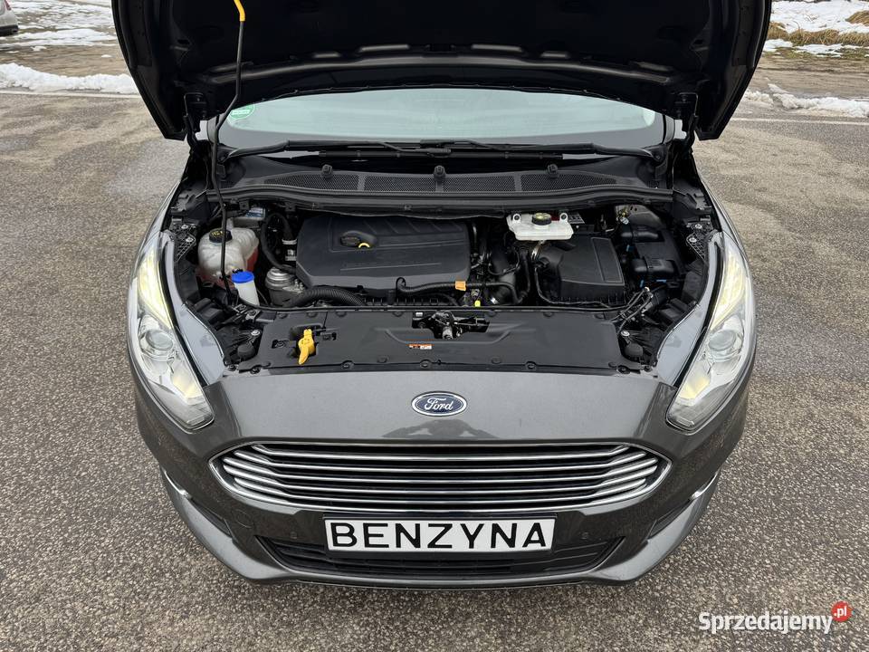 Ford S 15 BENZYNA Nawigacja Kamera Ledy CONVERS isofix Konin sprzedam