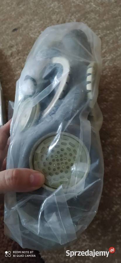 maska chemiczna z torbą wojskowa nowa Poznań