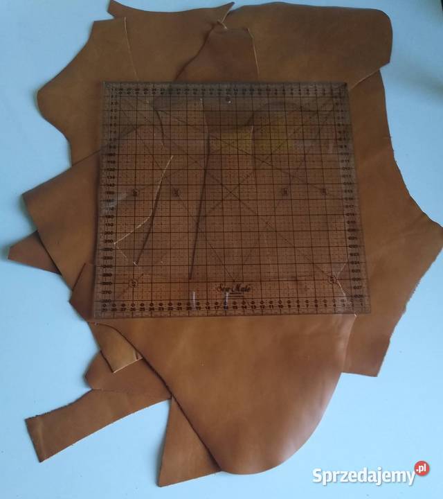 Skóra 385 Licowa Włoska średnie i małe kawałki pomorskie Gdańsk