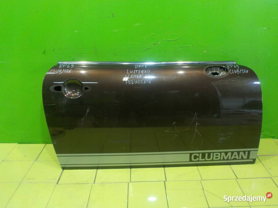 MINI CLUBMAN I R55 08r 5D drzwi prawe przod sprzedam
