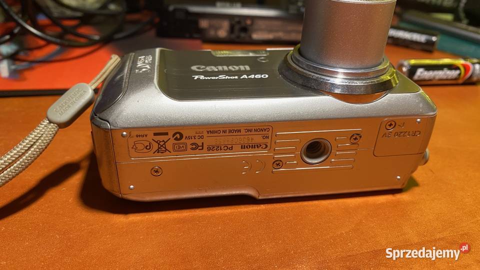 CANON PowerShot A460 aparat fotograficzny Aparaty Gliwice