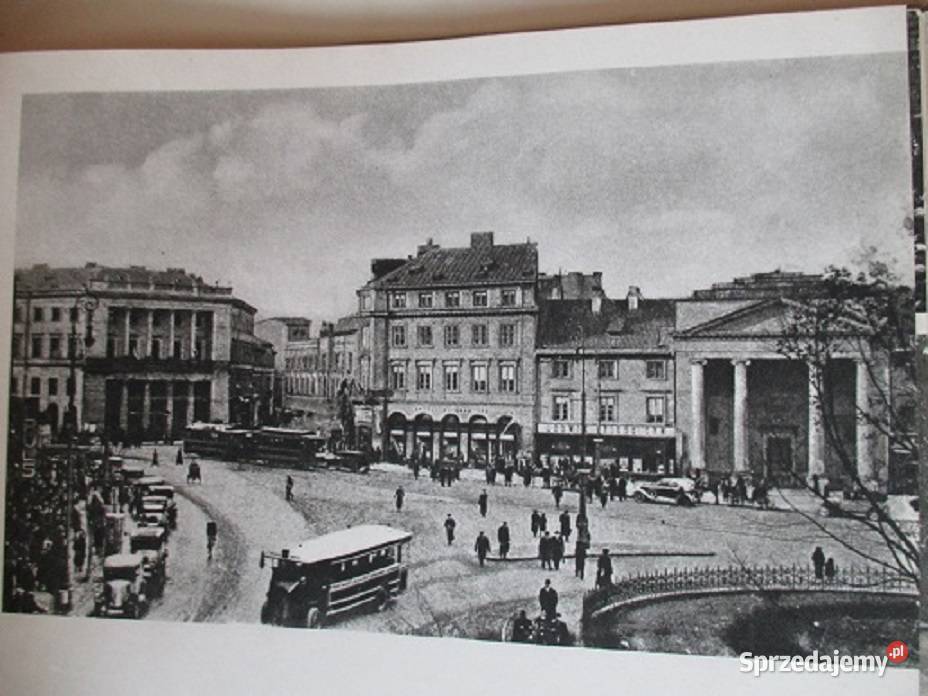 Warszawa na starej fotografii Warszawa sztuka i architektura Łódź