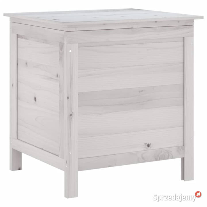Skrzynia ogrodowa biała 50x49x565 lite drewno Warszawa sprzedam