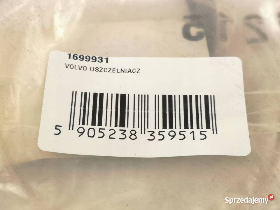 USZCZELNIACZ VOLVO TRUCKS NOWY ORYGINAŁ 1699931