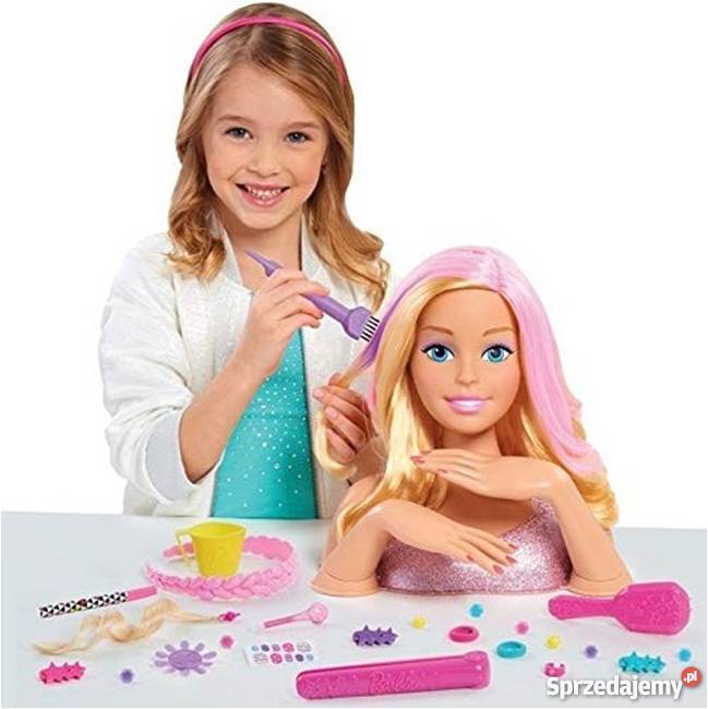 Barbie Głowa do Czesania 25el Stylizacji Kolor Mogilany sprzedam