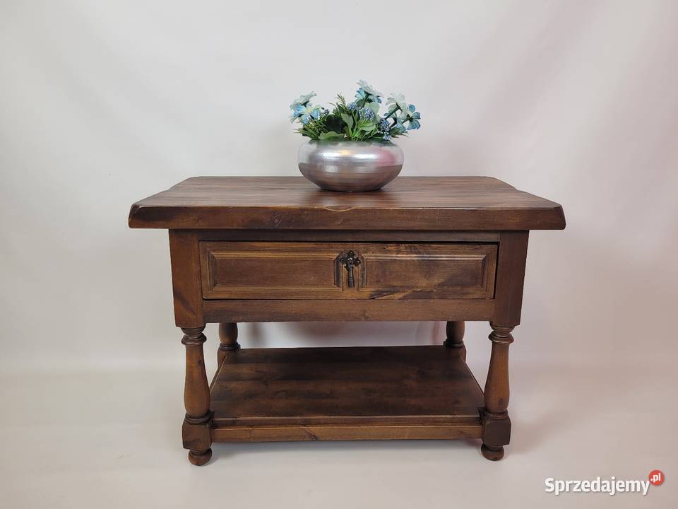 Stolik komoda lite drewno Białogard