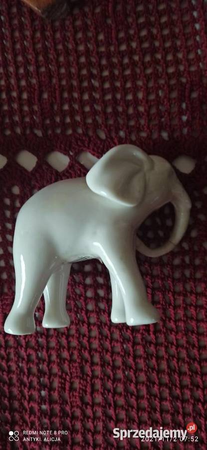 Figurka porcelanowa słoń
Biała porcelana Gdańsk