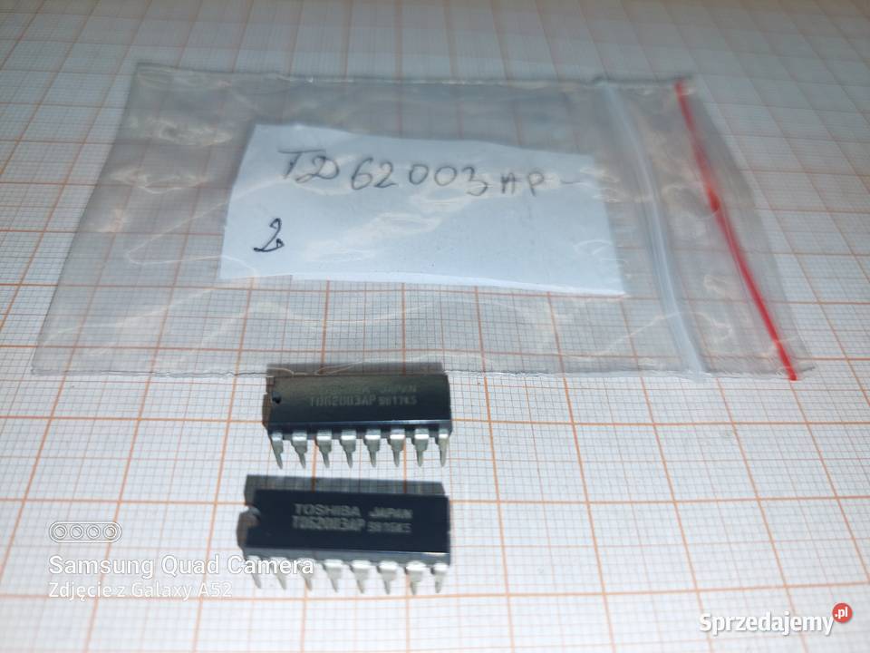 Układ Scalone TD62003AP 2 A228 śląskie Czechowice-Dziedzice
