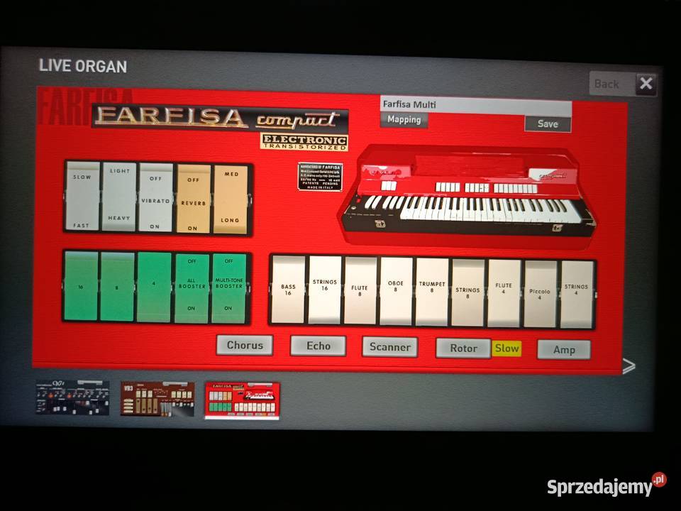 wersi Sonic OAX1 organy keyboard Wersi Sonic świętokrzyskie Starachowice sprzedam