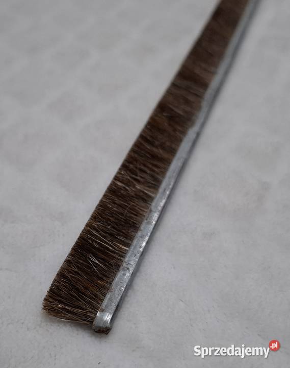 Listwa z włosiem naturalnym płaska do ssawki Czeladź