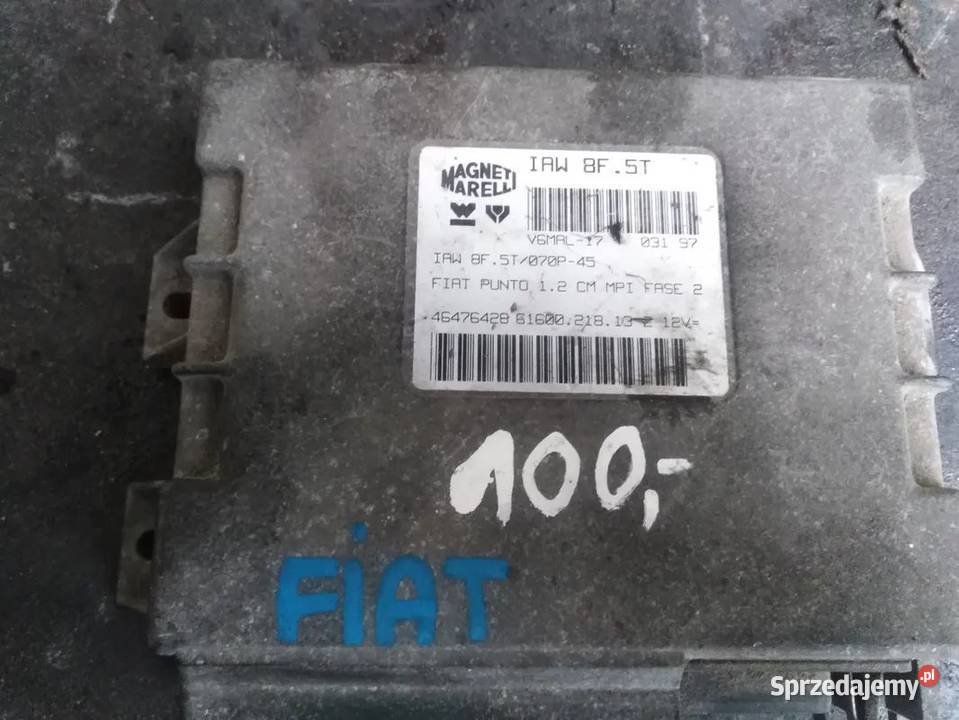 KOMPUTER STEROWNIK SILNIKA FIAT 46535708 osobowe Włoszczowa sprzedam