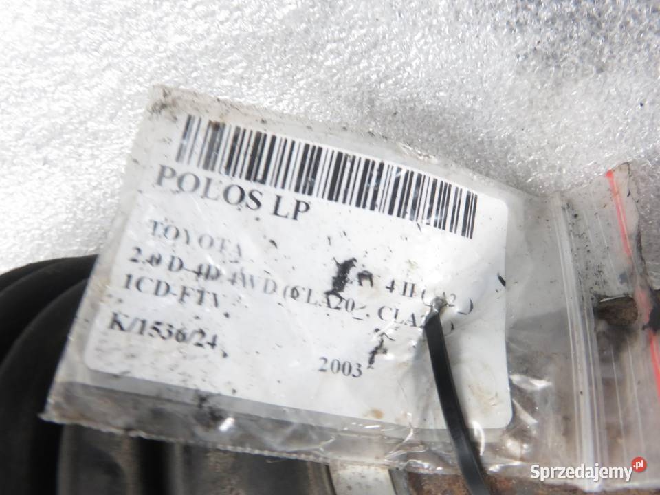 PÓŁOŚ LEWA PRZEDNIA TOYOTA RAV 4 II 20 D4D 4WD Półosie
