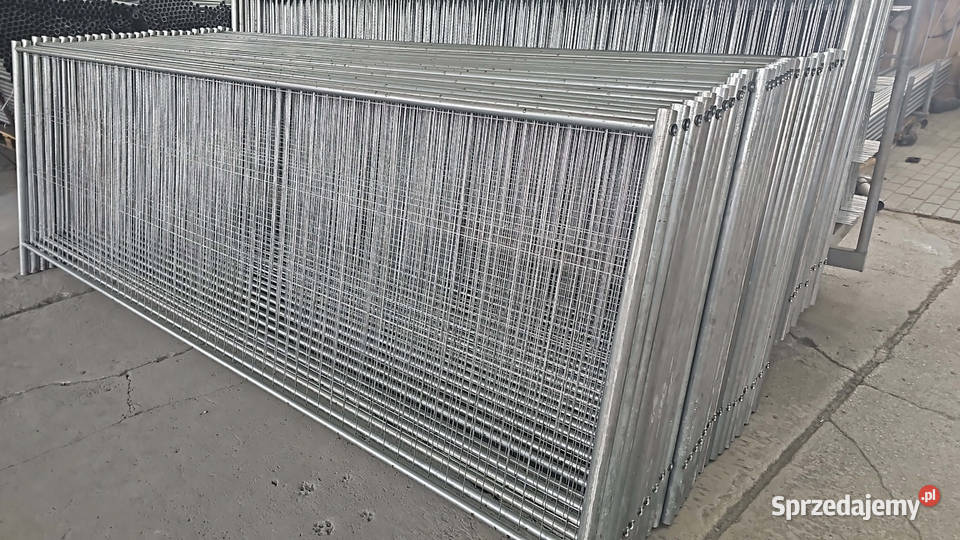 Ogrodzenie budowlane mobilne tymczasowe ażurowe ocynk sprzedam
