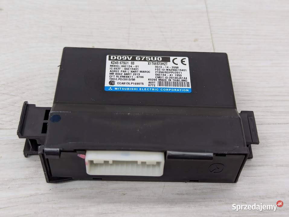 MODUŁ STEROWNIK KEYLESS MAZDA CX3 CX3 D09V675U0 Białystok