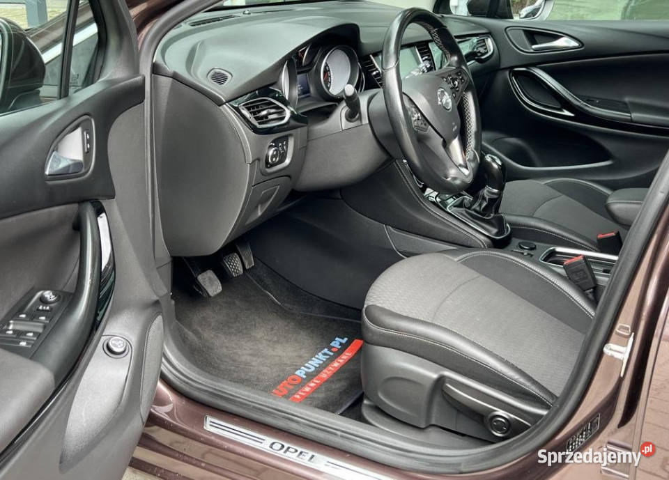 Opel Astra 2016r Salon IWŁ ASO Tempomat Czujniki śląskie Chorzów