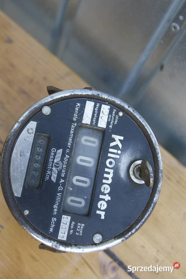 KILOMETER KIENZLE TAXAMETER BMW ADLER OPEL Pozostałe śląskie Rybnik