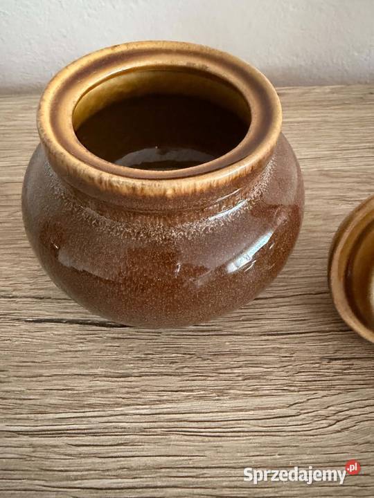Cukiernica Nefryt z Mirostowice prl Porcelana i szkło Przedbórz