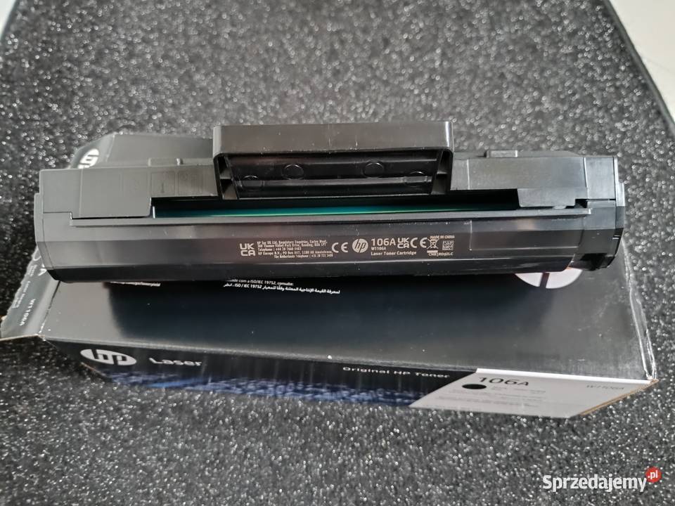 Oryginalny pusty toner HP 106A pusty laserowa Komputery i Akcesoria Pruszków