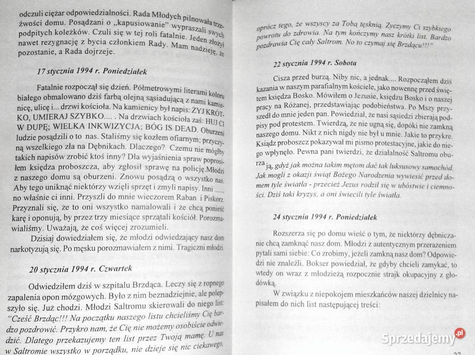 Z dziennika księdza Kazika ks Kazik Kuc Rok wydania 2000 Chełm