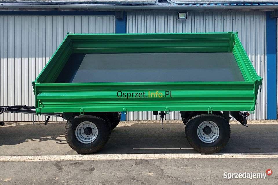 Przyczepa 8 ton trzy strony wysypu Wrocław