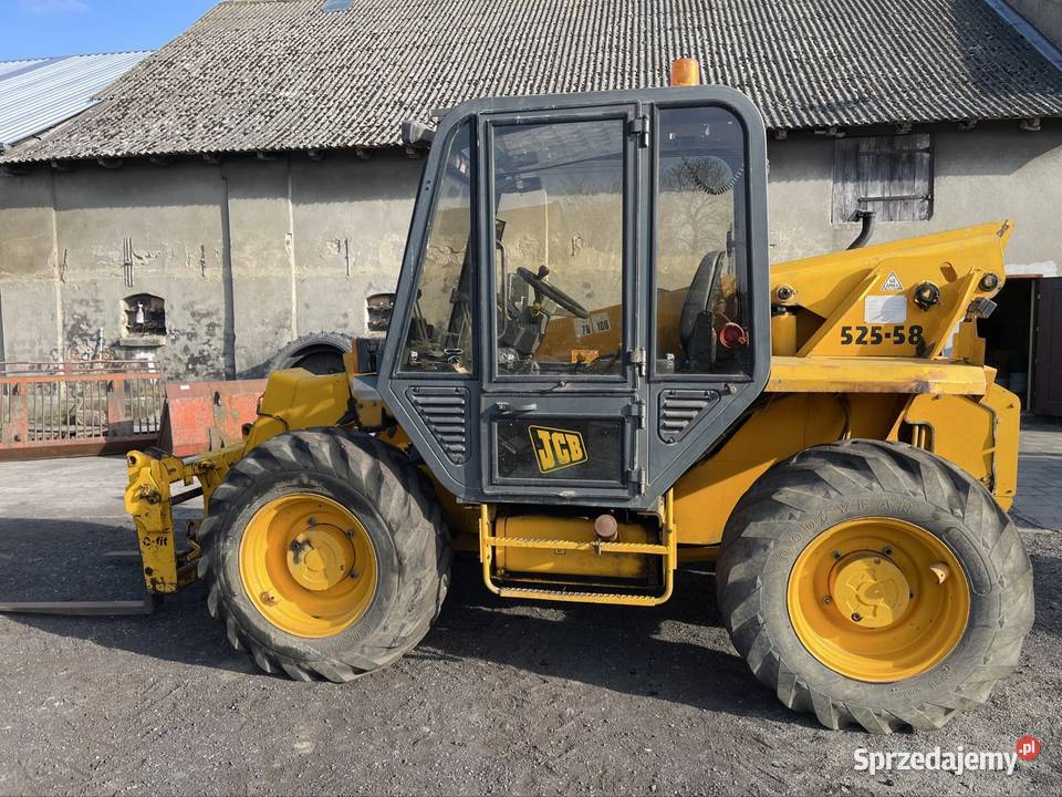 JCB 525 58 ładowarka teleskopowa Pleszew sprzedam