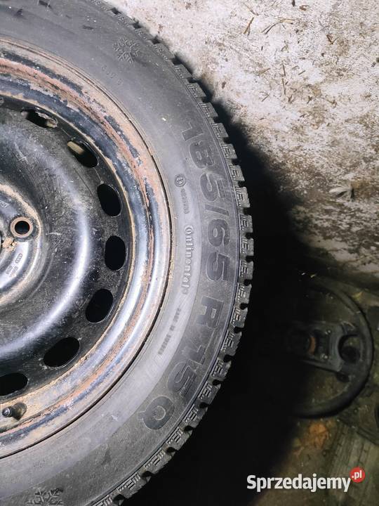 Opony z kolcami 18565 r15 felgi Audi 80 Wojcieszków sprzedam