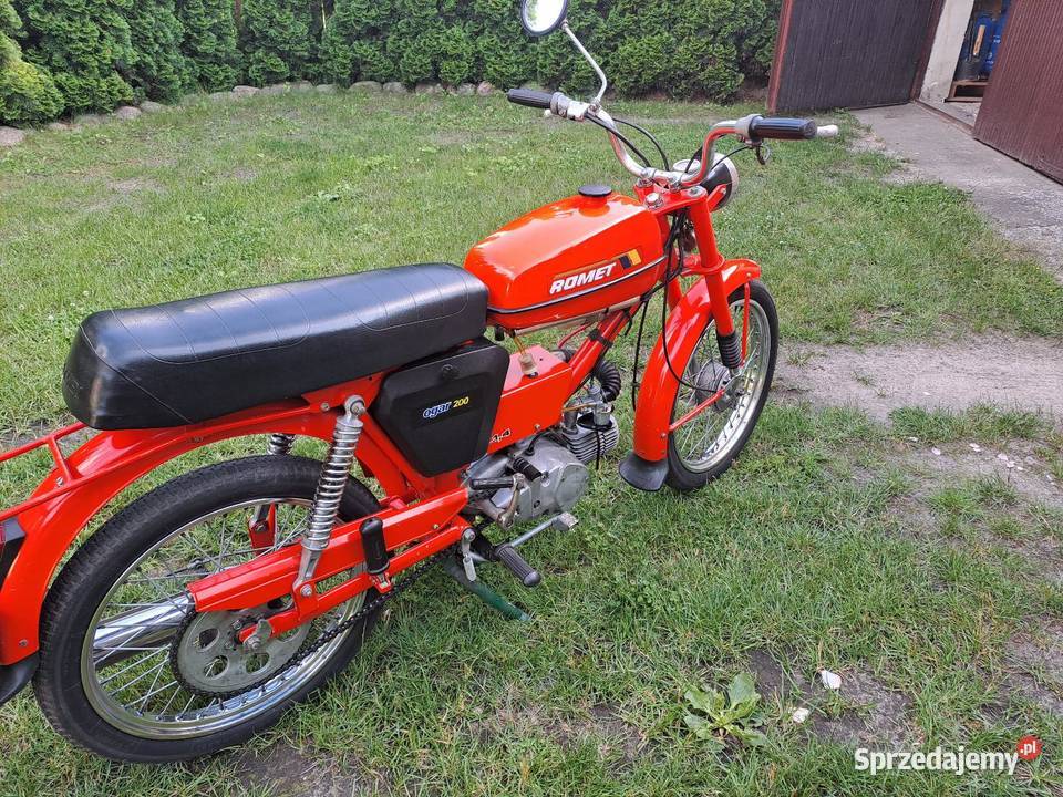 Romet ogar 200 oryginał Motoryzacja Pyzdry