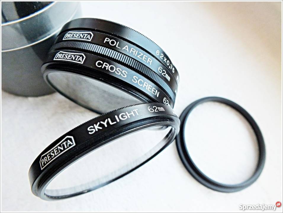 KOMPLET fotograficzny Filtr Polaryzacyjny lubuskie Żary sprzedam