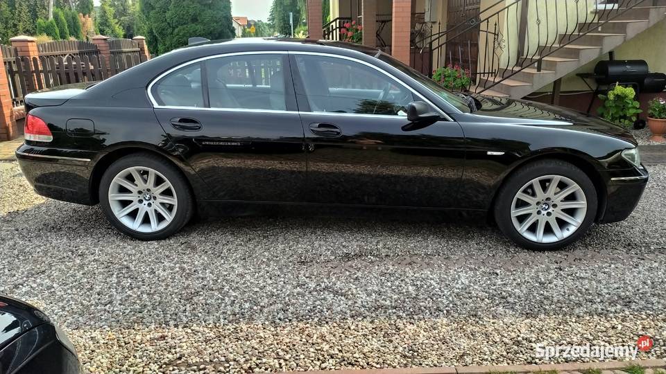 BMW 730D Czarna Limuzyna Komforty Wentylowane Seria 7 Toruń