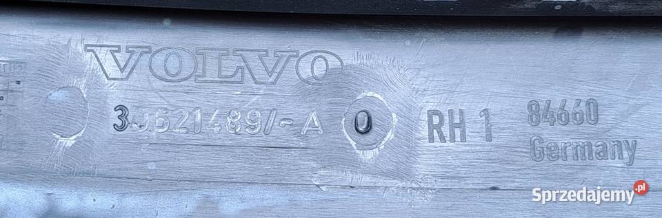 LISTWA ZDERZAKA PRAWA PRZÓD VOLVO V40 S40 Mielęcin sprzedam