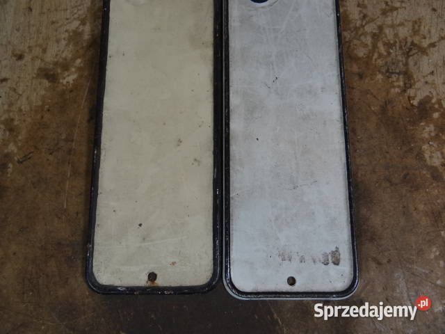 2 rejestracje blachy Trabant Wartburg IFA org Żary