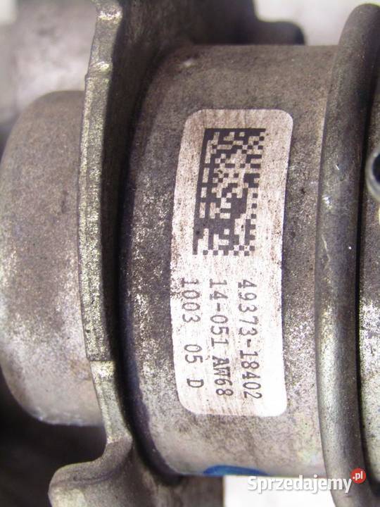 TURBINA TRUBOSPRĘŻARKA 12 DIGT NISSAN QASHQAI