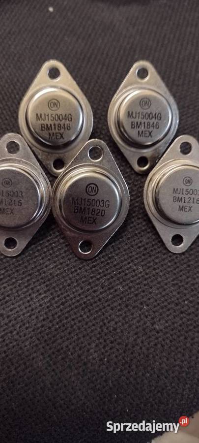 MJ15003G TranzNPN 140V 20A 250W TO3 Oryg ON