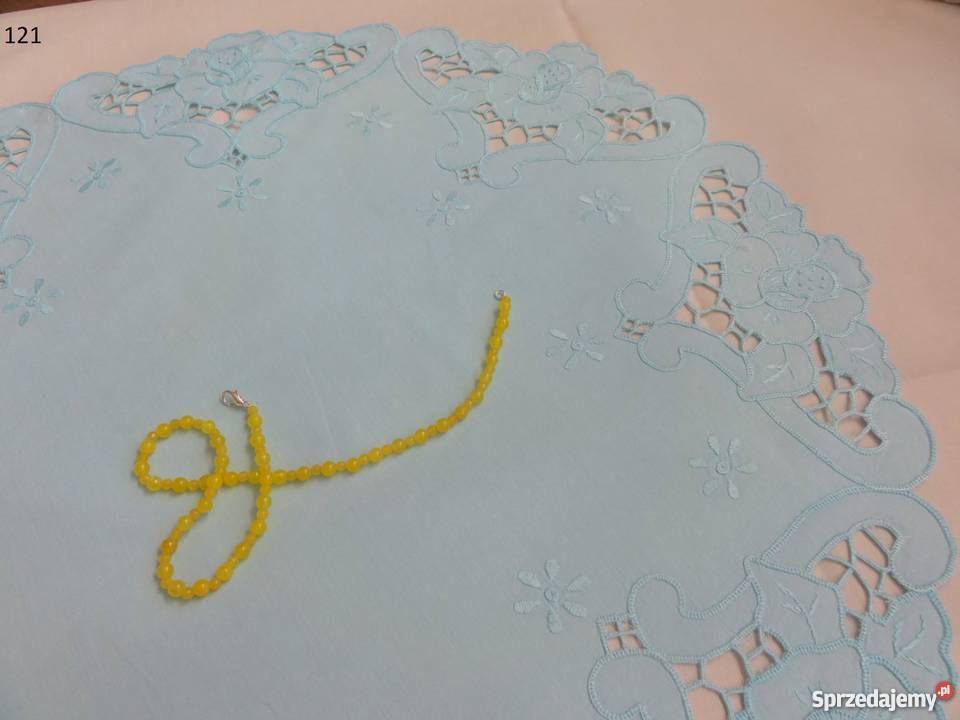 Seretki bieżniki kolorowe wyszywane ręcznie w wielokolorowy Obrusy i serwety Lublin