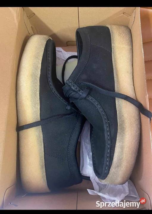 CLARKS półbuty 44 Skóra naturalna ZAMSZ NOWE Półbuty Łódź
