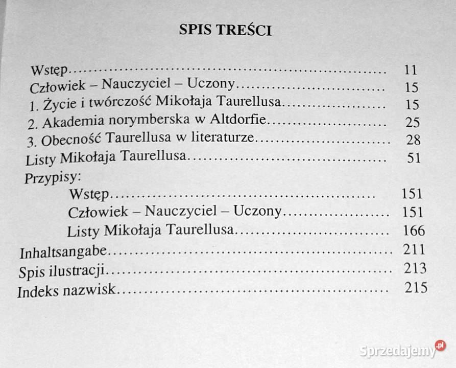 Listy Mikołaja Taurellusa 15471606 Czasy Ludzie Chełm