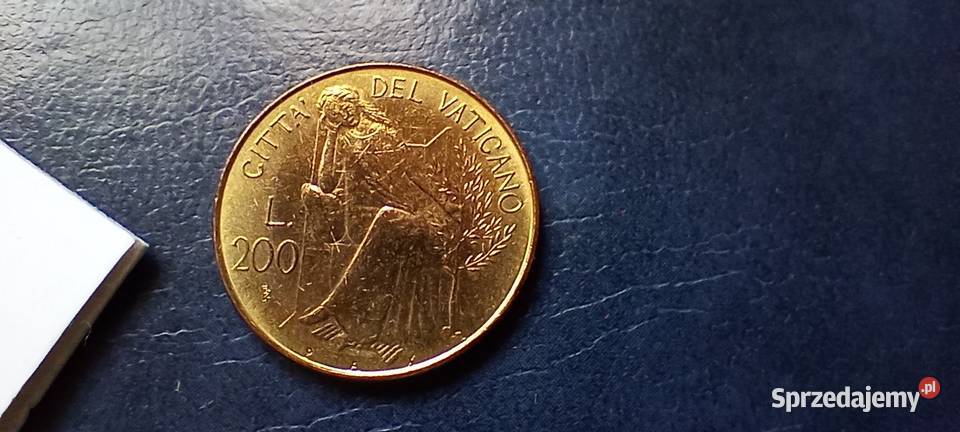 Stare monety 200 lir 1980 Watykan Lesko sprzedam