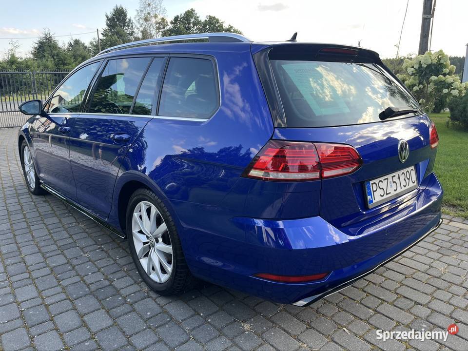 VW Golf VII Rlinebogate wyposażenie garażowany Wronki