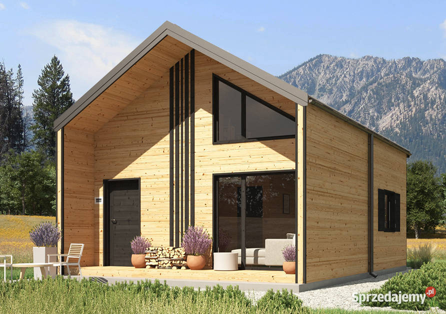 Drewniany domek całoroczny letniskowy 4m7m 1520 Lublin