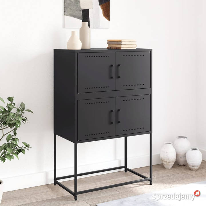 Szafka czarna 685x385x107 stal WM846482 sprzedam