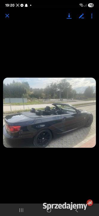 Bmw e93 2009 Rok produkcji 2009 Seria 3