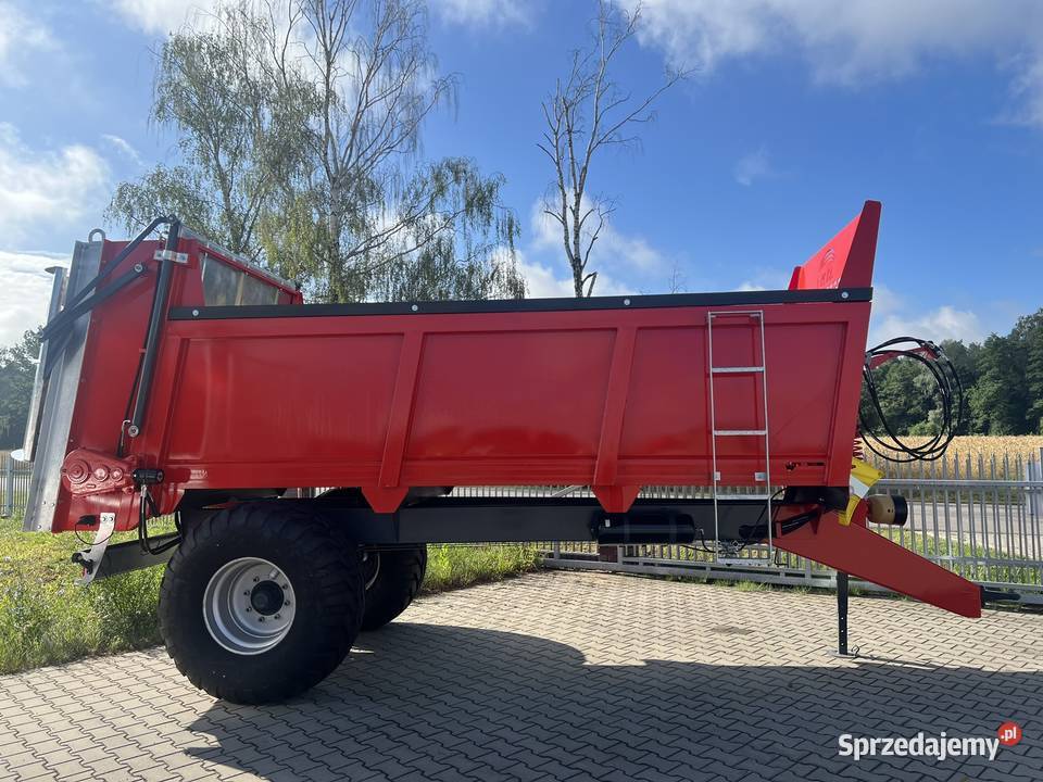 Rozrzutnik obornika jednoosiowy 8 ton dolnośląskie Proszówka