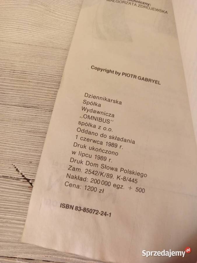 Katyń w pół drogi Piotr Gabryel 1989 śląskie Bielsko-Biała