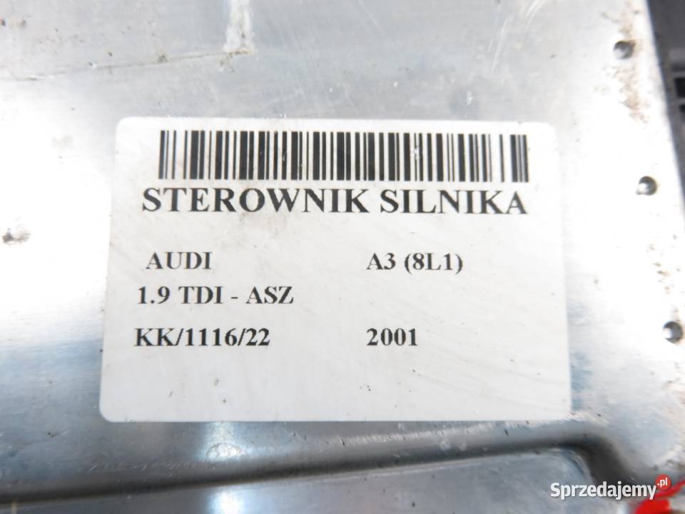 STEROWNIK AUDI A3 8L1 19 TDI 038906019CK